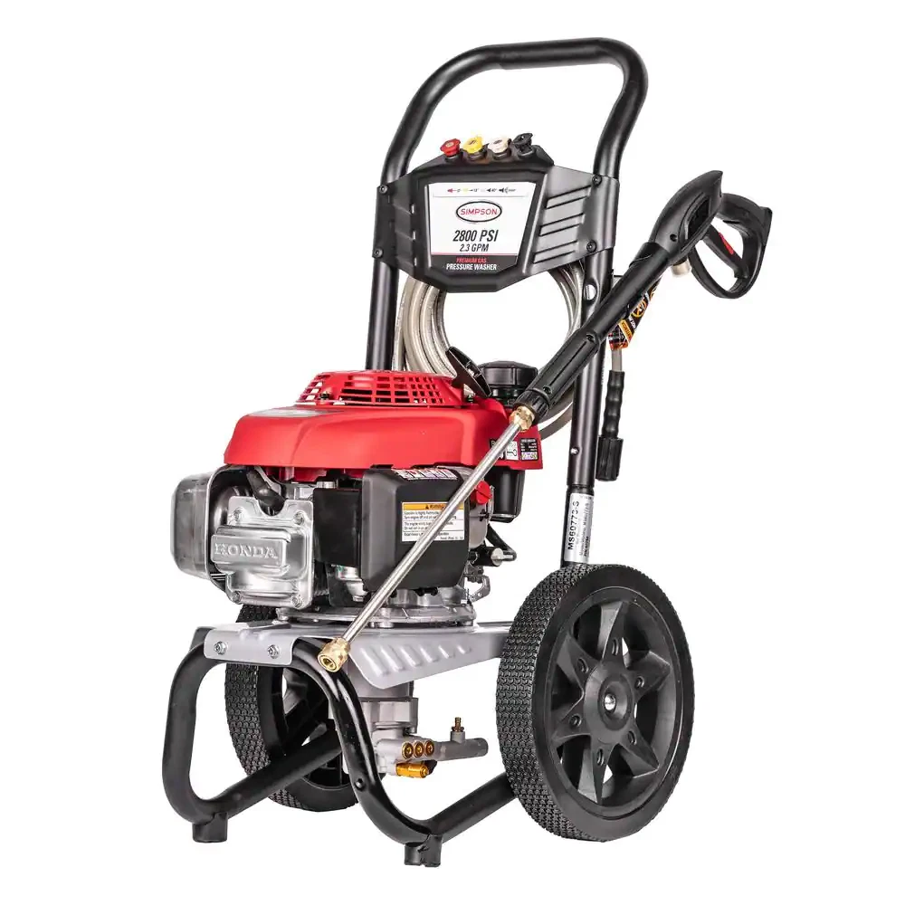 Gas Cold Water Pressure Washer Reliable Adjustable Pressure Quick Connect Honda