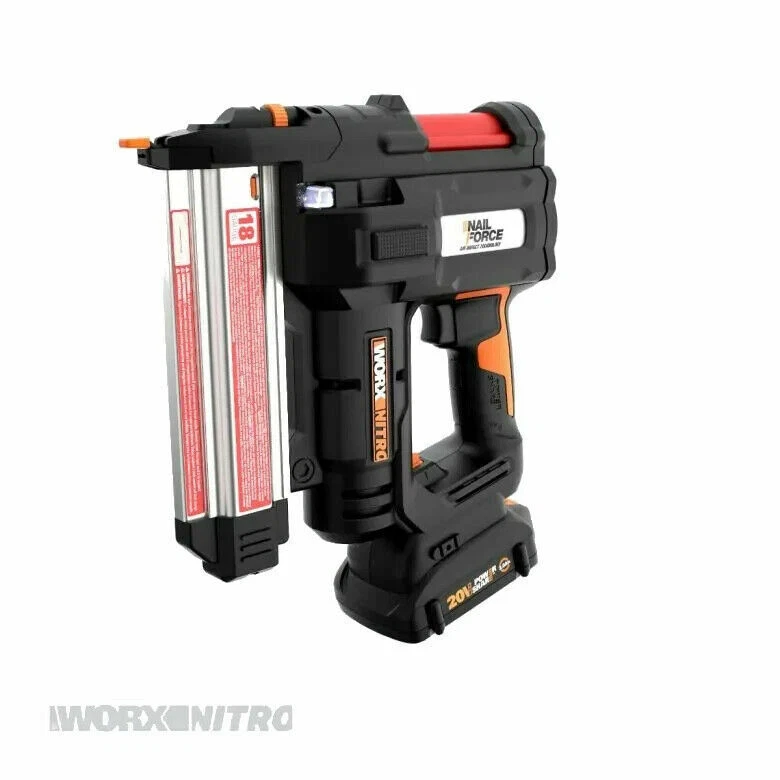 Dual Power - 20V Cordless Stapler/Nailer - Staples and Nails (unit onl –  RED RHINO