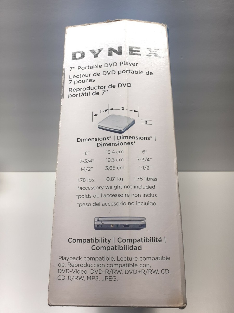 ハナタレナックス   DVD Dynex DX-PDVD7 Portable DVD Player (7