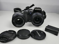 OLYMPUS E-500 DIGITAL SLR CAMERA TWIN LENS OUTFIT  1815