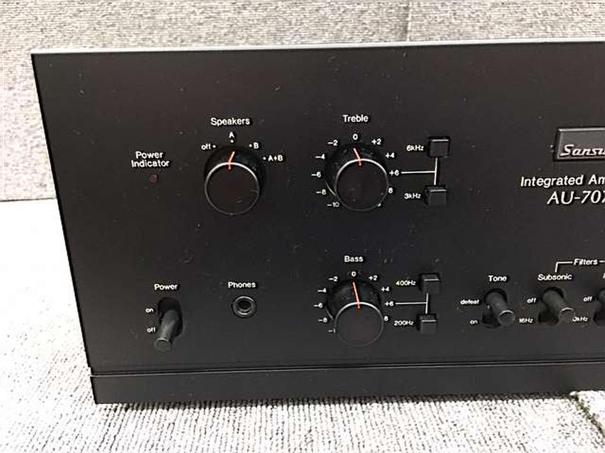 SUNSUI-α707DR Sansui AU-α 707 DR | hifi-wiki.com