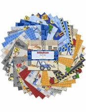 Building Dream By Wilmington Prints - 5 Karat Crystals / Charm Pack