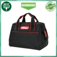 Hyper Tough 12-Inch Polyester Tool Bag, with ...