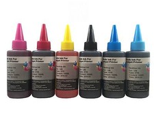 6x100ml Refill ink kit for Epson 277 T277 Expression Photo XP-850 XP-950 printer
