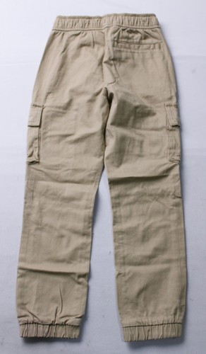 Old Navy Boys' Built-In Flex Twill Cargo Jogger Pants AC2 Beige Medium (8) NWT - Picture 3 of 4