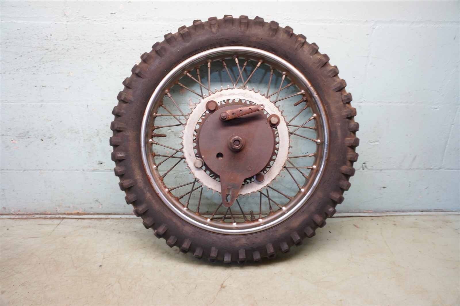 1956 AJS 18CS Matchless G80CS CS Competition Scrambler *2800 Rear Wheel ...