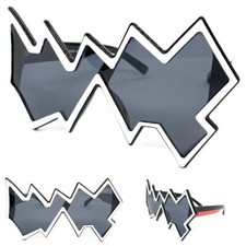 OVERSIZED Punk Rock Party Club Raver DJ SUN GLASSES Unique Unusual Funky Shades