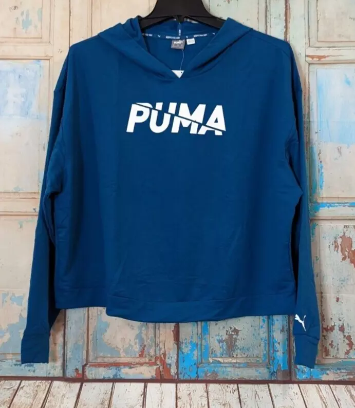 Digi blue puma hoodie clearance