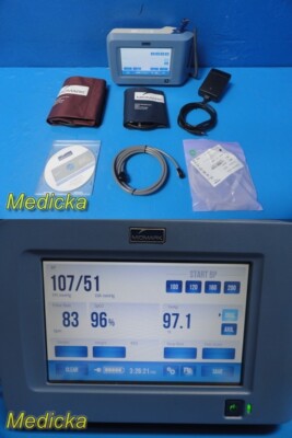 2015 Midmark Diag IQ Vitals 1-100-1615 Patient Monitor W/ Leads & Adapter ~35779