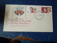 Australia FDC charles & diana marriage 1981 albert park postmark