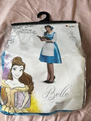 Womens Disney Belle Blue Dress Costume
