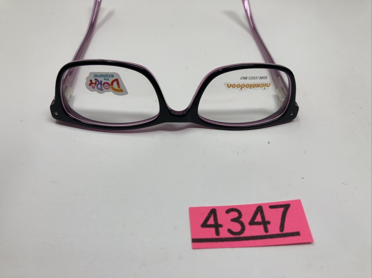DORA THE EXPLORER KIDS EYEGLASSES ZOLA BLACK PINK 44-16-120 GIRLS