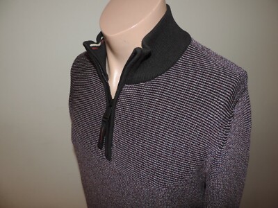 Casa Moda men's knit troyer, size M