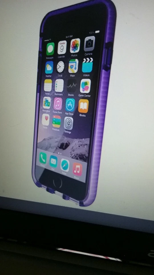 Tech 21 Evo Mesh para iPhone 6/6S púrpura/blanco Foto 4 de 4