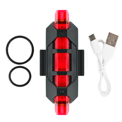 Luce Posteriore Per Bicicletta A Forma Di Cuore - LED, Ricaricabile USB, Impermeabile IP64 - Foto 6