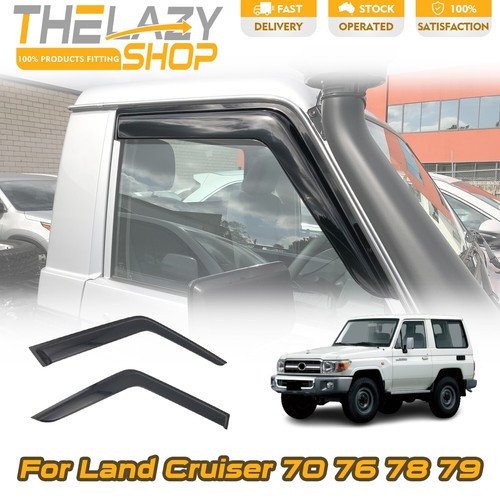 LUXURY WEATHER SHIELDS Weathershields for Toyota LandCruiser 70 76 78
