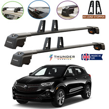 Roof Rack Cross Bars New For Buick Encore 2013-2022 Load 4x stopper Black Set