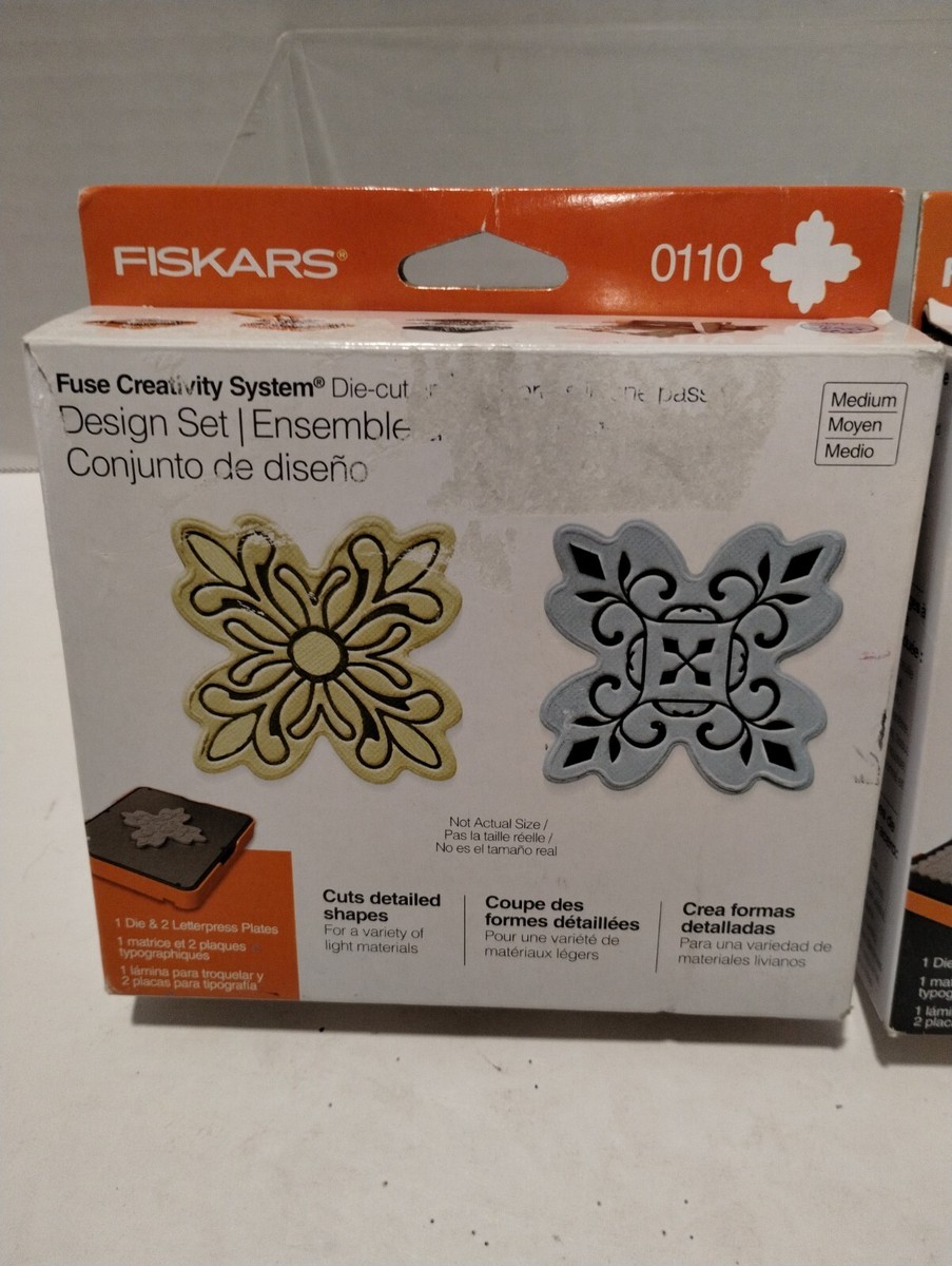 Fiskars Fuse Creativity System | Die-cut & Letterpress Design Set