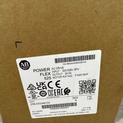 25B-D024N104 PowerFlex 525 11kW (15Hp) AC Drive Allen Bradley 25BD024N104