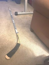 Rene Chapdelaine Long Beach Ice Dogs Signed Bauer Supreme Game Used Stick    