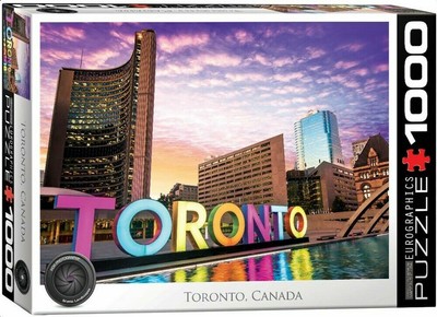 Eurographics Puzzle 1000 Piece Jigsaw - Toronto Ontario ...