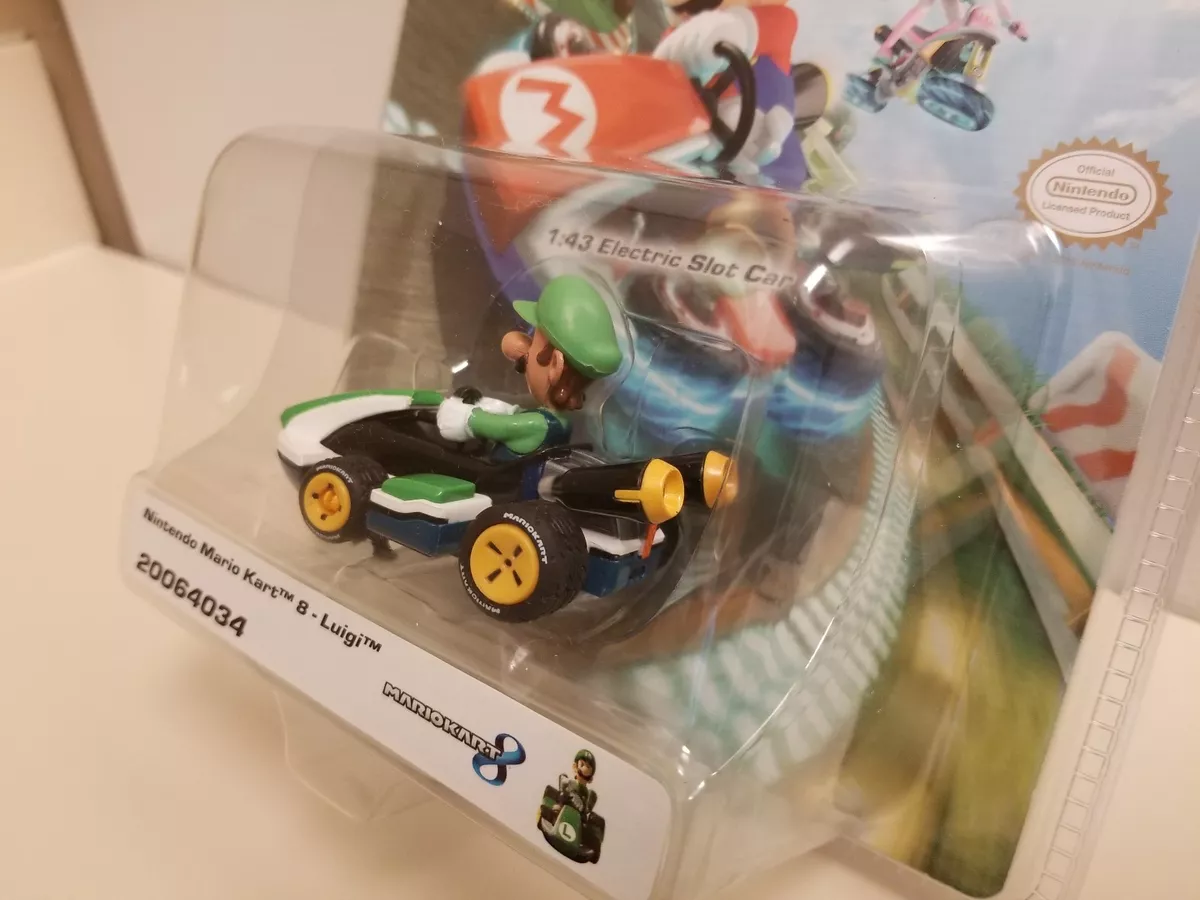 Mario Kart Carrera Go!!! Luigi 1/43 Scale Slot Car