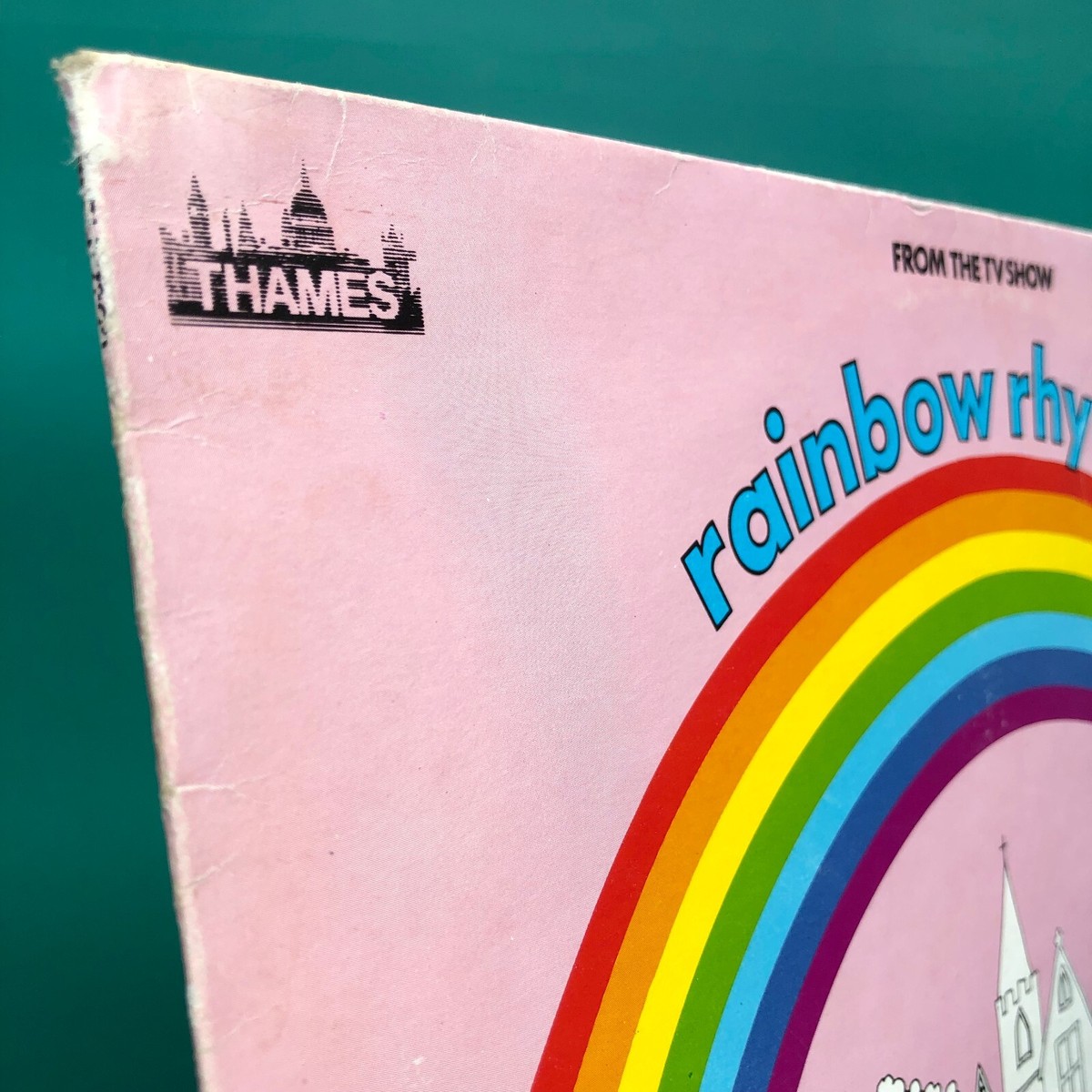 Rod Burton RAINBOW RHYMES Thames TV Soundtrack Children's Pop LP