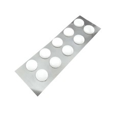 10 Pcs - DIY Dot PTFE White Universal Mouse Feet Skates US Stock