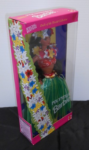 BARBIE POLINESIA, MUÑECAS DEL MUNDO SP. ED., 12700, ¡BUEN ASPECTO EN CAJA, 1994! - Imagen 3 de 12