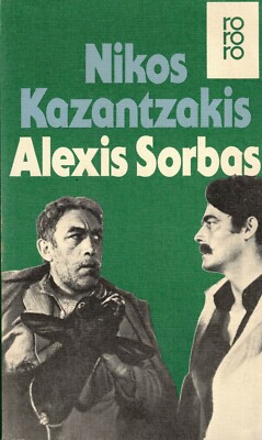 Nikos Kazantzakis, Alexis Sorbas, adventures in Crete, novel, Rororo Verlag 1980
