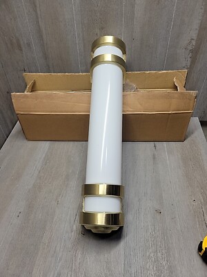  FORECAST Light 25.5 INCH SATIN BRASS WALL MOUNT NEW