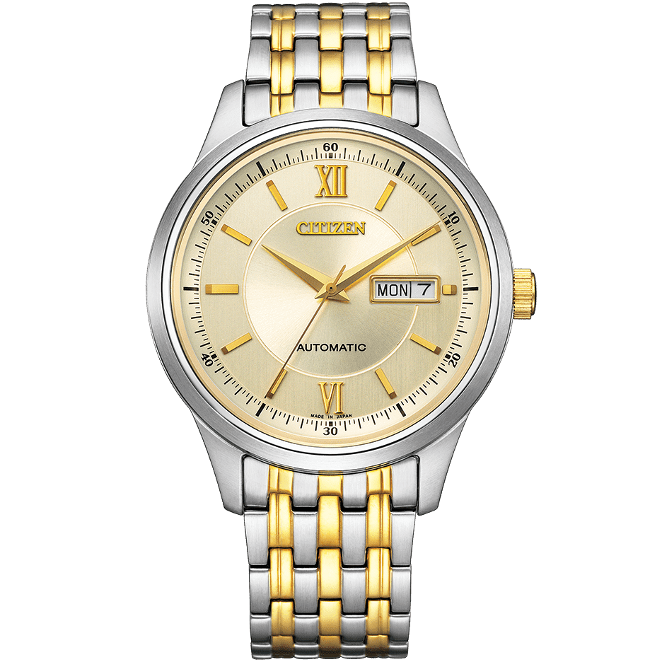 CITIZEN 時計 Citizen Brycen Super Titanium Orange Sunray Dial #AW1840-50X