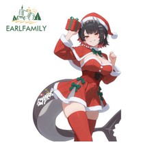 EARLFAMILY 5.1" Ellen Joe Anime Girl Car Stickers Humorous Vinyl Lapotp Decals