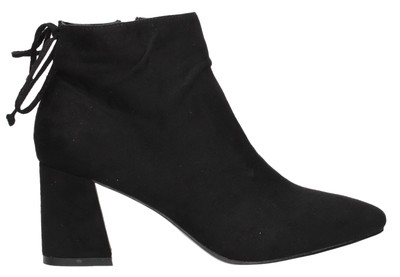 black tie ankle heels