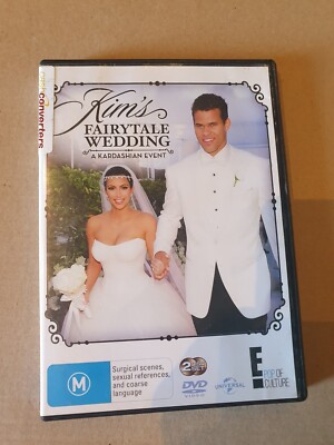 Kim's Fairytale Wedding, DVD, R4, VGC, buy 1 get 1 50% off