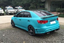 Spoiler Wing For 2009-2013 Kia Forte 4-door Sedan Abs Factory Style With Light Spoiler Wing For 2009-2013 Kia Forte 4-door Sedan Abs Factory Style With Light