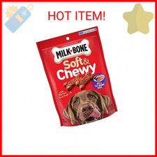 Milk-Bone Soft  Chewy Beef  Filet Mignon Recipe Dog Snacks, 5.6-Ounces