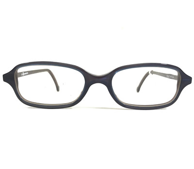 Vintage la Eyeworks Eyeglasses Frames ZED 244 Blue Purple Rectangular 45-18-135