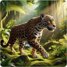 Beautiful Jaguar 100 waterproof vinyl sticker decal - many sizes available