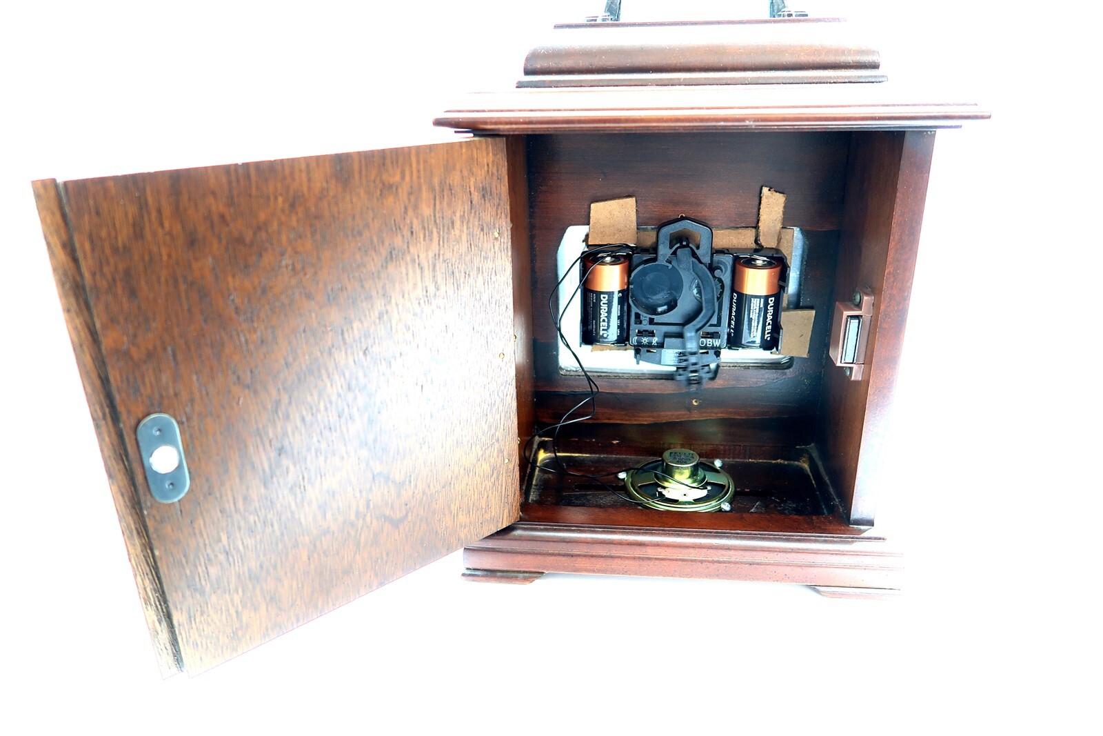 Vintage HAMILTON Mantle Clock Hermle Movement Not Moving Hour