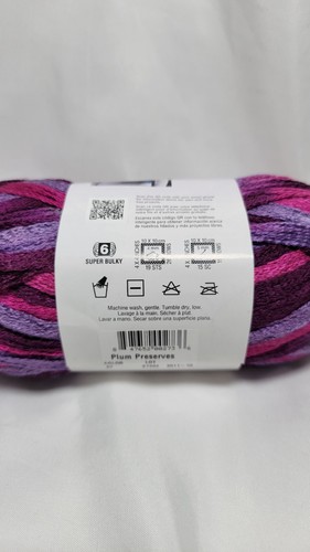 Premier Yarn Starbella 33 Yard Skein Color 07 Plum Preserves 3.5 oz Acrylic - Picture 3 of 6
