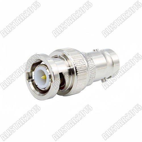 1x BNC Male to BNC Female Jack Straight Adapter Radio Video RF Coaxial Connector - Picture 3 of 7