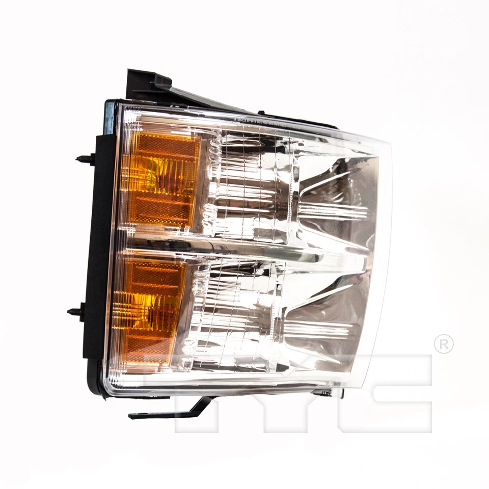 Conjunto de faros izquierdo para Chevrolet Silverado 3500 HD 2007-2014 TYC 2008 2009 Foto 3 de 4