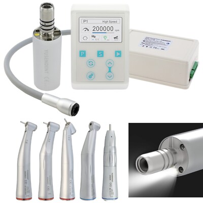 COXO Dental Electric Micro Motor LED Handpiece 1:5 1:1 Contra Angle 45° NSK KAVO