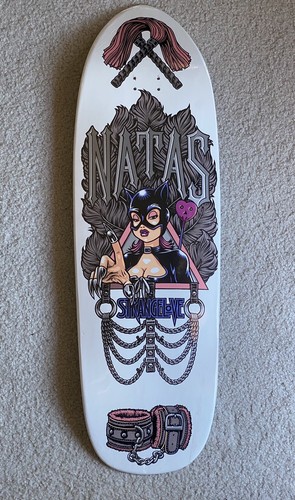 Deck Skate Strangelove Natas Kaupas Catwoman - Édition Limitée Rare Sean Cliver