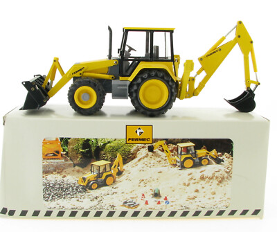Conrad 2955 /56 FERMEC MF Turbo Baggerlader 1:35 Modell Bagger Backhoe Loader