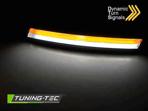 Luces intermitentes delanteras con luz DRL SEQ LED ahumadas se adapta a VW NUEVO ESCARABAJO 06-10 - Imagen 5 de 5