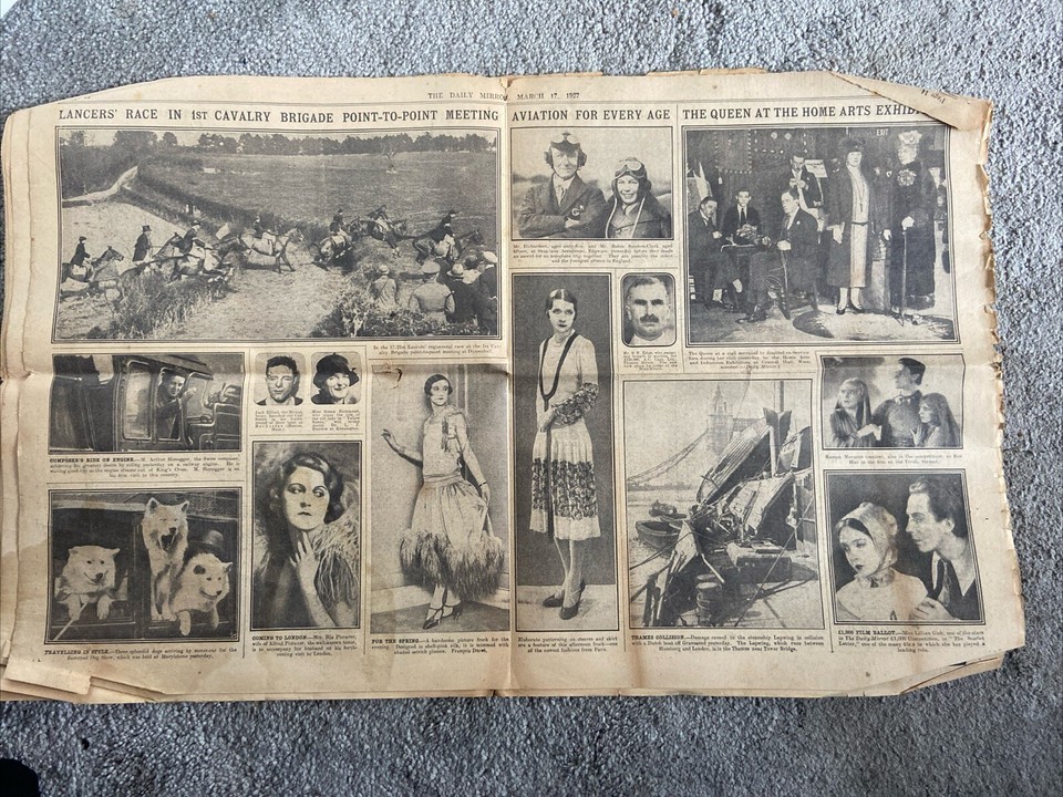 Daily Mail Newspaper 17 March 1927 Issue 7,283 Original Vintage eBay