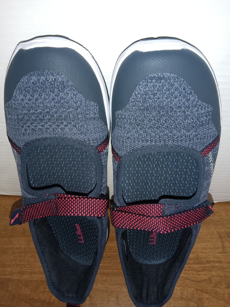 LL Bean Womens Back Cove Mary Jane 510177 Shoes Dark Gray 8M New