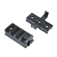 NEW Black 2 Pack Helmet ARC Rail Accessories Mounting Hardware Picatinny
